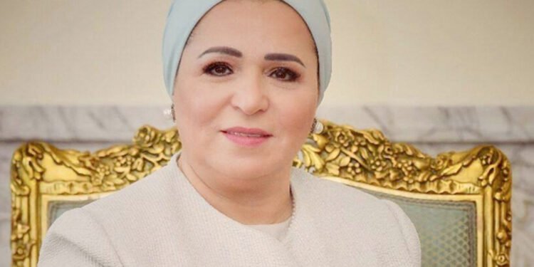 تهنئة خاصة من قرينة الرئيس لعمال مصر بمناسبة الأول من مايو