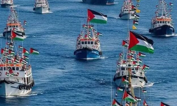 إسرائيل تعلن السيطرة على 95% من سفن “أسطول غزة”