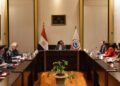 عبدالغفار يبحث مع مندوب فلسطين خطة إعادة بناء المنظومة الصحية بغزة