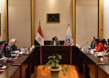 عبدالغفار يبحث مع مندوب فلسطين خطة إعادة بناء المنظومة الصحية بغزة