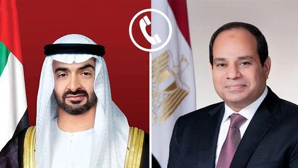 السيسي يؤكد دعم الإمارات ويدين الهجوم الإيراني