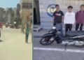 الداخلية تضبط 3 طلاب ألقوا أكياس مياه على المارة بدمياط