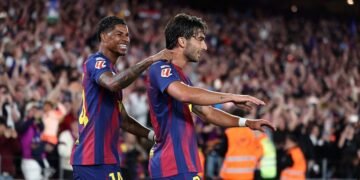 برشلونة يضرب ريال مدريد بهدفين نظيفين في الشوط الأول بقمة الدوري الإسباني