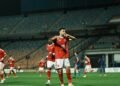 صاروخ تريزيجيه يهز شباك المصري في الدقيقة الثانية