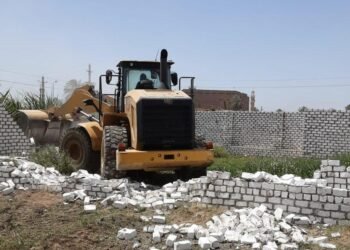 إزالة 2650 حالة تعدٍ على أراضي الدولة بالبحيرة