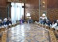 أندريه زكي يهنئ الإمام الأكبر بعيد الأضحى المبارك بمشيخة الأزهر