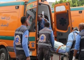 سقوط 3 شباب من دراجة نارية ودهس أحدهم أعلى كوبري  بالزقازيق