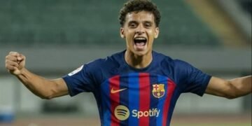 “هاتريك” حمزة عبد الكريم يقود شباب برشلونة لصدارة الدوري الإسباني
