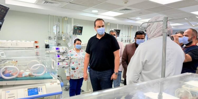 رئيس  الهيئة العامة للرعاية الصحية يتفقد مستشفى شرم الشيخ استعداداً لعيد الأضحى