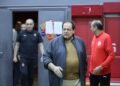 محمد أبو العينين يحفز لاعبي سيراميكا قبل مواجهة الزمالك بالدوري