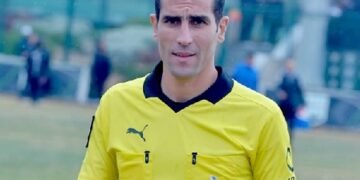 محمود ناجي حكما لمباراة بيراميدز وسموحة في دوري نايل