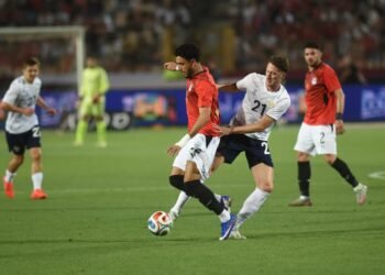 التعادل السلبي يحسم الشوط الأول من ودية مصر وروسيا باستاد القاهرة