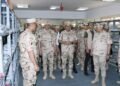 وزير الدفاع يتفقد إحدى وحدات التدريب بالقوات المسلحة