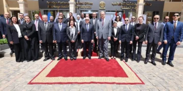 وزير العدل يفتتح أول مكتب للمساعدة القانونية الأسرية للأجانب بالعاصمة الجديدة