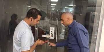 غلق عيادة بالشيخ زايد