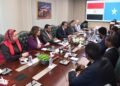 وزير الصحة ونظيره الصومالي