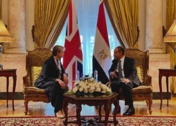 وزيرا خارجية مصر وبريطانيا