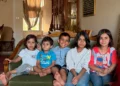 طفال الشهيدة سائدة عبد الهادي