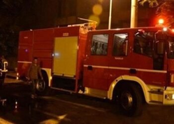 حريق داخل غرفة الأشعة بالتأمين الصحي في الفيوم.. و8 مصابين باختناق