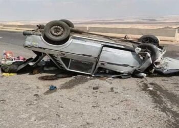 مصرع رئيس مدينة طابا في حادث انقلاب سيارة على الطريق الدولي بجنوب سيناء