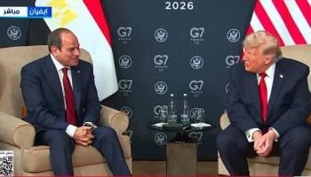 السيسي يلتقى نظيره الأمريكي دونالد ترامب بقمة السبع