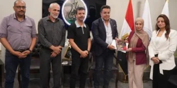 حزب الوعي يستقبل الأسير الفلسطيني المُحرر