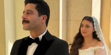 أول صور لزفاف مصطفى منصور و هايدي رفعت