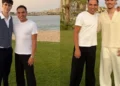 أبناء أحمد السعدني يحتفلون بزفافه ويلفتون الأنظار