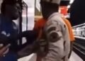 بسبب “مزاح غير لائق”.. ضبط أجنبي ظهر في فيديو مشادة مع مجند بالمترو