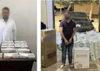 ضبط 12 ألف عبوة سجائر مهربة ومجهولة المصدر بمحافظتي مطروح والجيزة