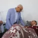 محافظ شمال سيناء يزور الجرحى والمرضى الفلسطينيين بمستشفى الشيخ زويد المركزي