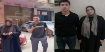 القبض على عامل ووالدته لإتلاف سيارة بسبب ركنها أمام محل بالجيزة
