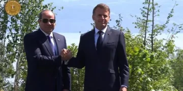 الرئيس السيسي يصل إلى مقر انعقاد قمة مجموعة السبع في فرنسا