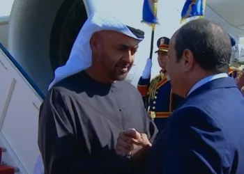 السيسي يستقبل الشيخ محمد بن زايد آل نهيان رئيس دولة الإمارات العربية المتحدة اليوم