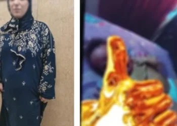 ضبط سيدة بتهمة التعدي على ابنها وتصويره فيديو بالجيزة