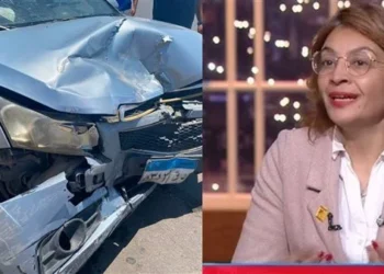 المخرجة يسر فاروق فلوكس تتعرض لحادث مروري