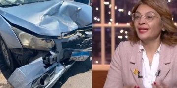 المخرجة يسر فاروق فلوكس تتعرض لحادث مروري