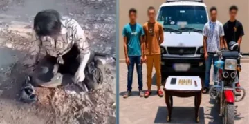 ضبط 4 متهمين في واقعة التحرش بسيدة تحت التهديد السلاح بالجيزة