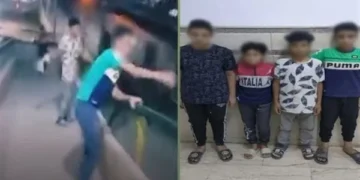 القبض على 4 طلاب ألقوا أكياس مياه على أحد القطارات بالشرقية