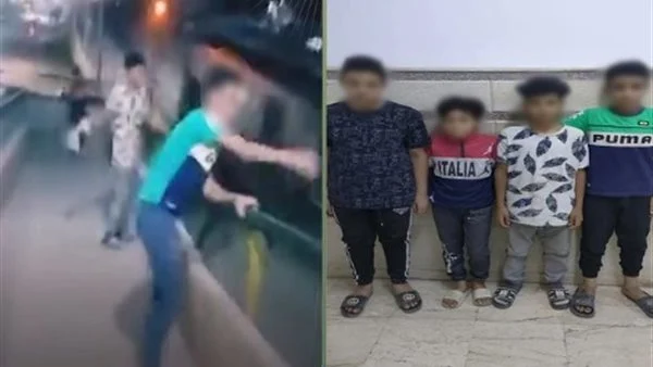القبض على 4 طلاب ألقوا أكياس مياه على أحد القطارات بالشرقية