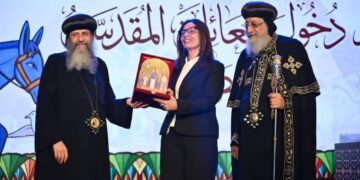 وزيرة الثقافة تشهد عرض الفيلم الوثائقي “القدس الثانية” في الكاتدرائية المرقسية
