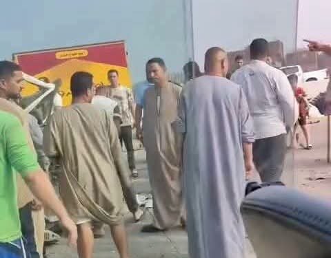 إصـابة 19 شخصا في حـادث تصــادم سيارتين ميكروباص على الطريق الإقليمي في المنوفية