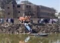 مصرع 7 أشخاص إثر انقلاب سيارة ملاكى فى ترعة المريوطية بالبدرشين
