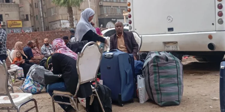 25 ألف سوداني يعودون من مصر عبر 508 حافلة ضمن برنامج العودة الطوعية