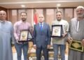 محافظ الغربية يكرّم بطلي إنقاذ أسرة من داخل سيارة سقطت في الترعة