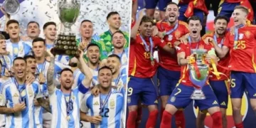 موعد مباراة إسبانيا والأرجنتين في نهائي كأس العالم