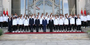 اتحاد الكرة يتوجه بالشكر والتقدير إلى الرئيس عبد الفتاح السيسي بعد استقبال وتكريم المنتخب