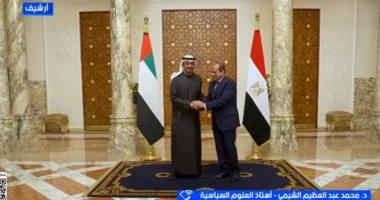 نائب بالبرلمان: القمة المصرية الإماراتية تؤكد قوة الشراكة الاستراتيجية