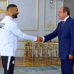 محمد صلاح يشكر الرئيس السيسي: دعمك لنا أكبر تكريم