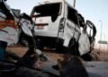 ارتفاع عدد ضحايا حادث تصادم سيارتين أعلى الطريق الدائري الإقليمي بعد كارتة حلوان